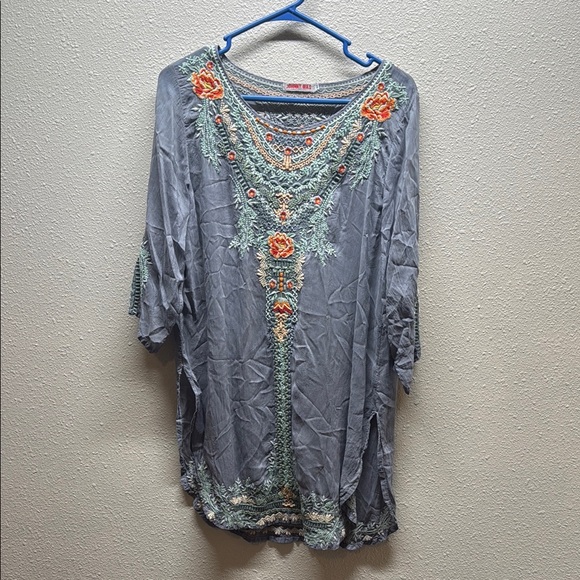 Johnny Was Embroidered Tunic - Picture 1 of 7
